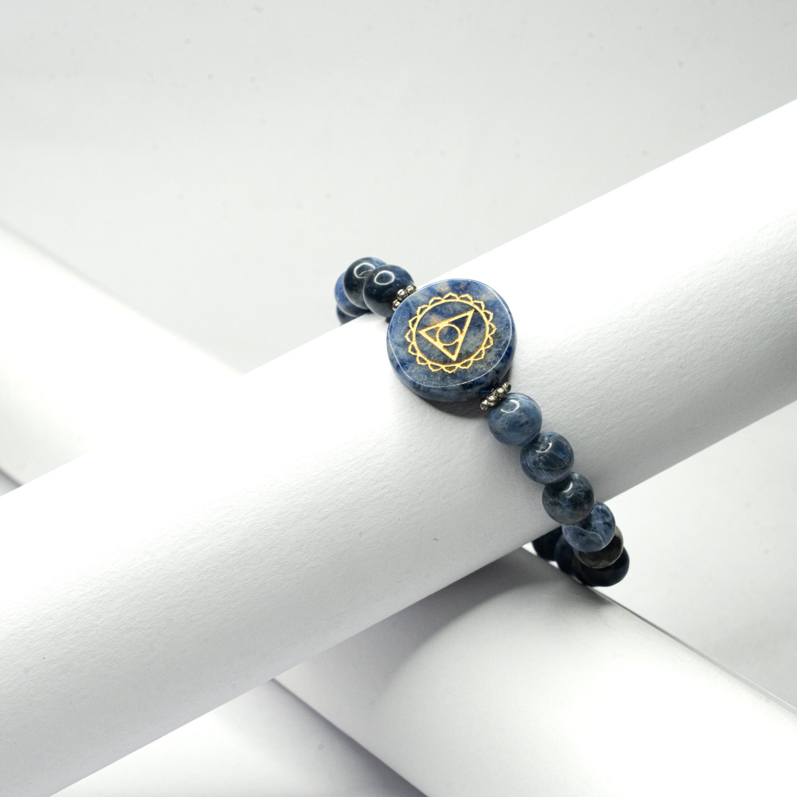 Sodalite chakra1 scaled Sodalite Chakra Bracelet