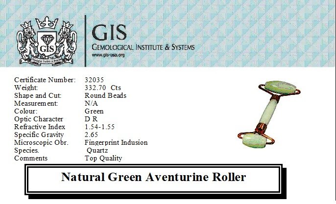 GA 4 Green Aventurine Face Healing roller