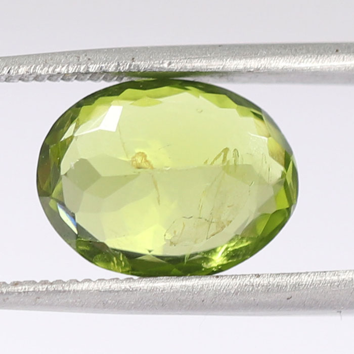 NPD652 2 PERIDOT 4.15 Ct.