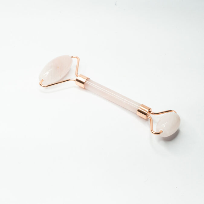 ROse quartz roller Rose Quartz Face Healing roller