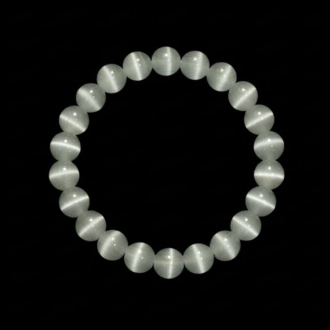 SELENITE 4 Selenite Bracelet