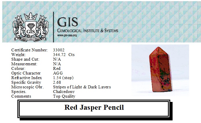 Red Jasper Pencil