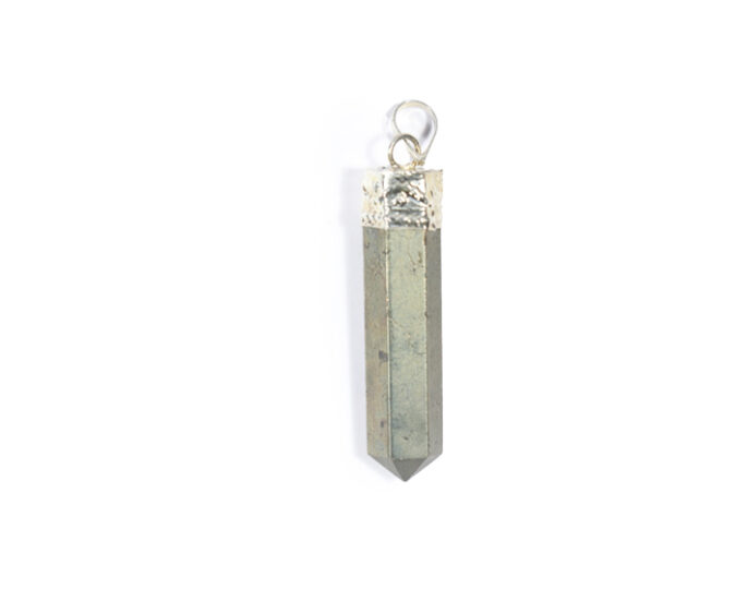 Pyrite Pencil Pendant