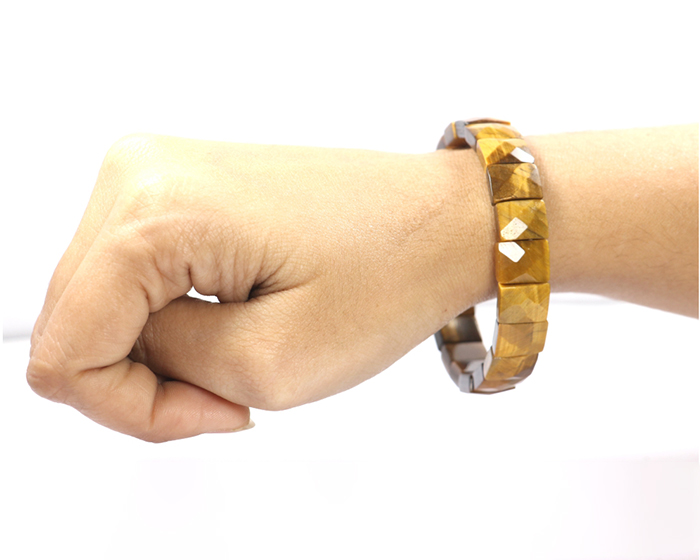 Tiger Eye Rectangle Bracelet