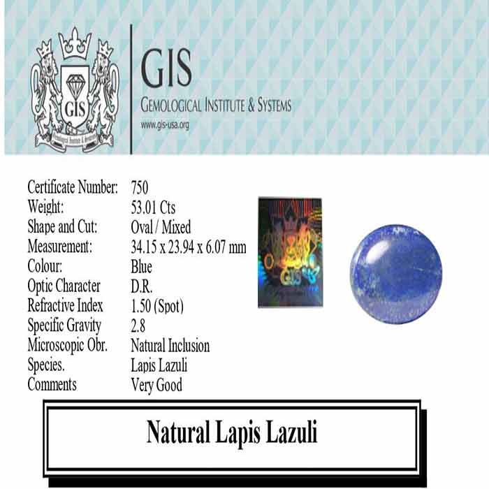 LAPIS LAZULI 53.01 Ct.