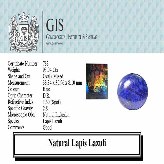 LAPIS LAZULI 93.04 Ct.