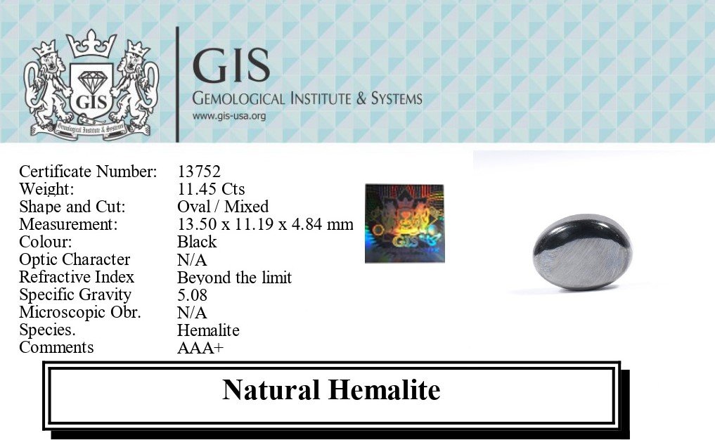 HEM10 5 1 HEMALITE 11.45 Ct.