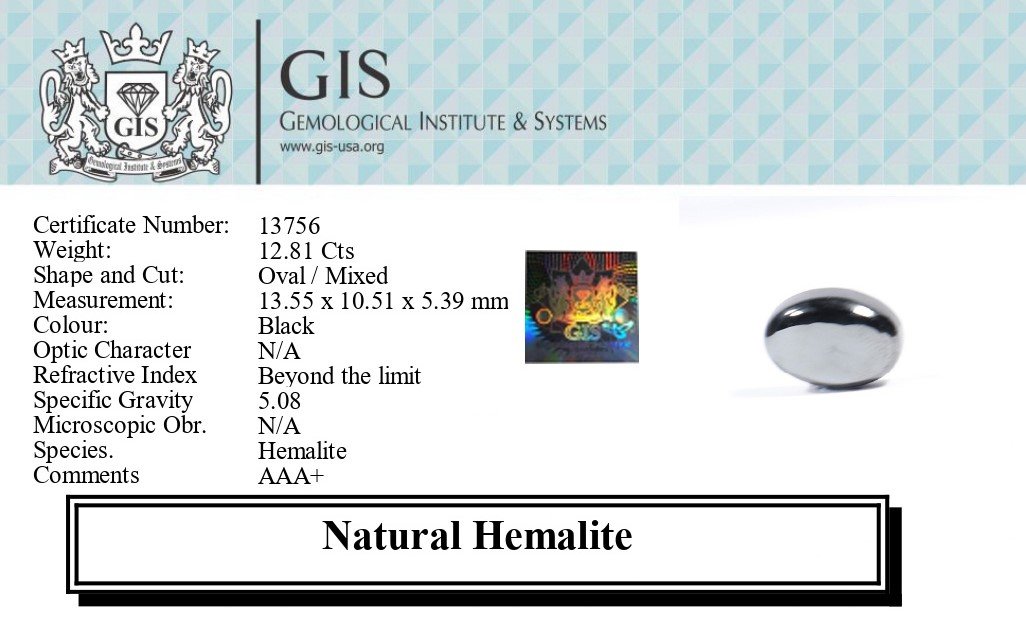 HEM14 5 1 HEMALITE 12.81 Ct.