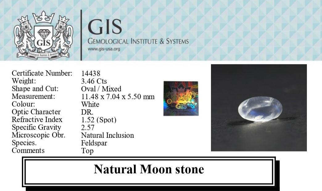 MOONSTONE 3.46 Ct.