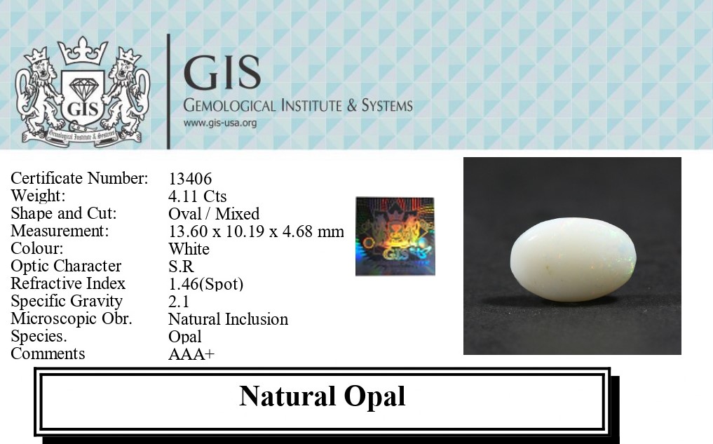 OPAL 4.11 Ct.