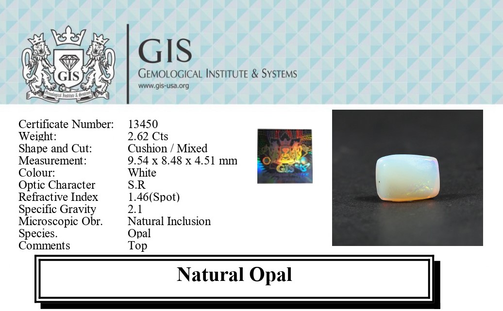 OPAL 2.62 Ct.