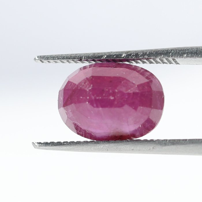 RUB7125 2 RUBY 3.72 Ct.