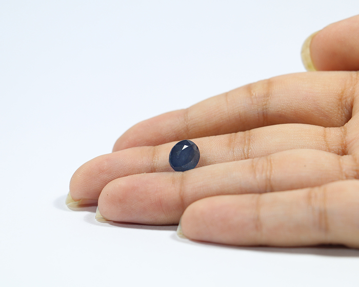 BSP14030 3 Blue Sapphire 4.19 Ct.