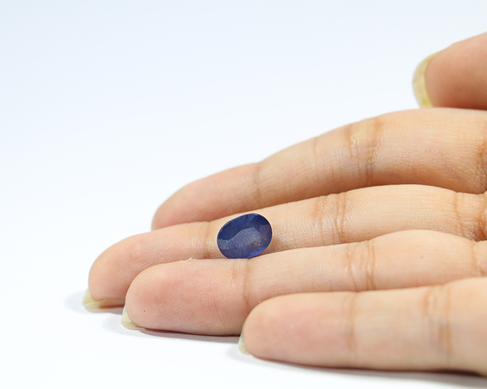 BSP14036 3 Blue Sapphire 4.28 Ct.