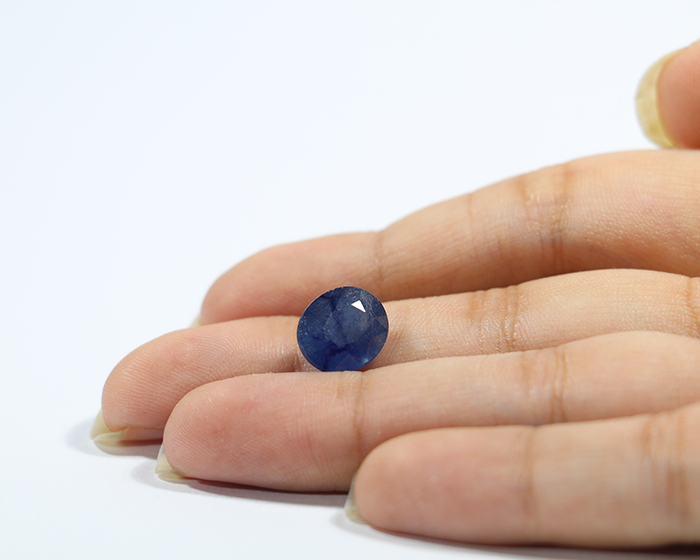 BSP14088 3 Blue Sapphire 5.25 Ct.