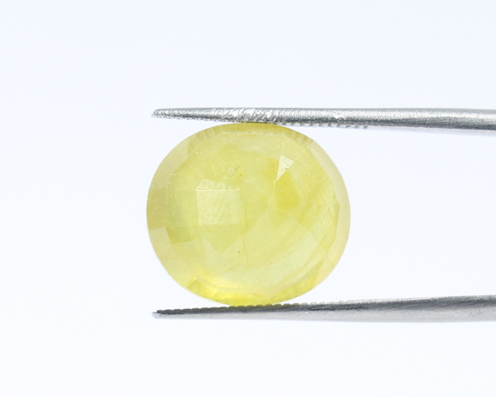 NYSP249 2 Yellow Sapphire 11.96 Ct.