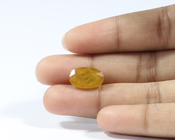 Yellow Sapphire 7.02 Ct.