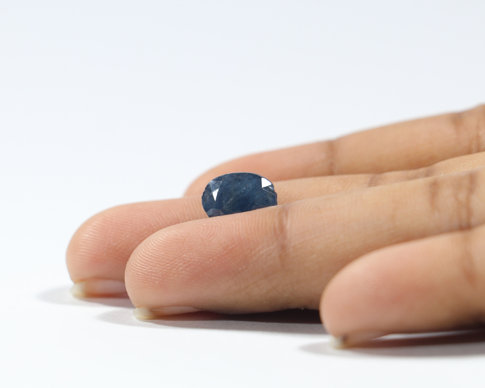 BSP13587 3 Blue Sapphire 2.73 Ct.