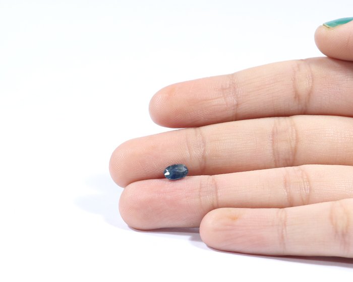 BSP10554 3 Blue Sapphire 0.93 Ct.