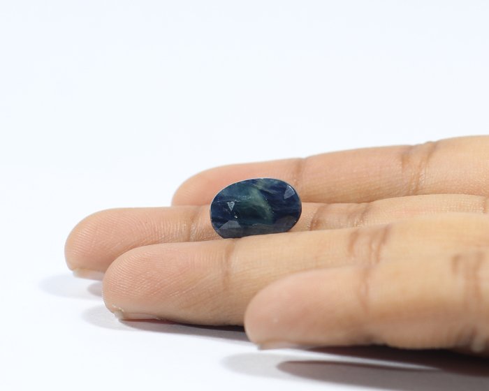BSP10592 3 Blue Sapphire 8.58 Ct.
