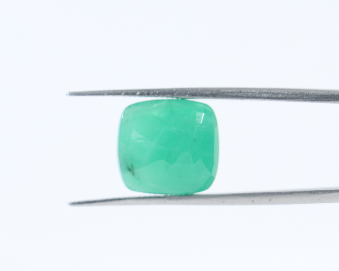 EMR20545 2 Emerald 6.14 Ct.