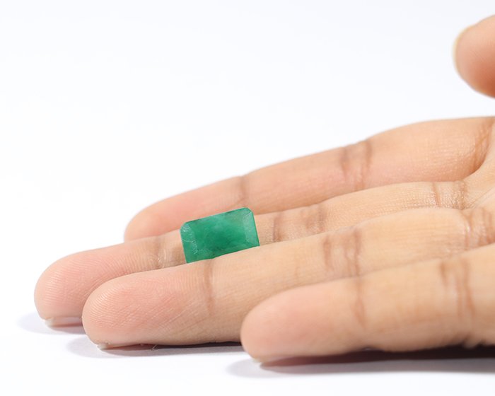 EMRD20333 3 Emerald 3.08 Ct.
