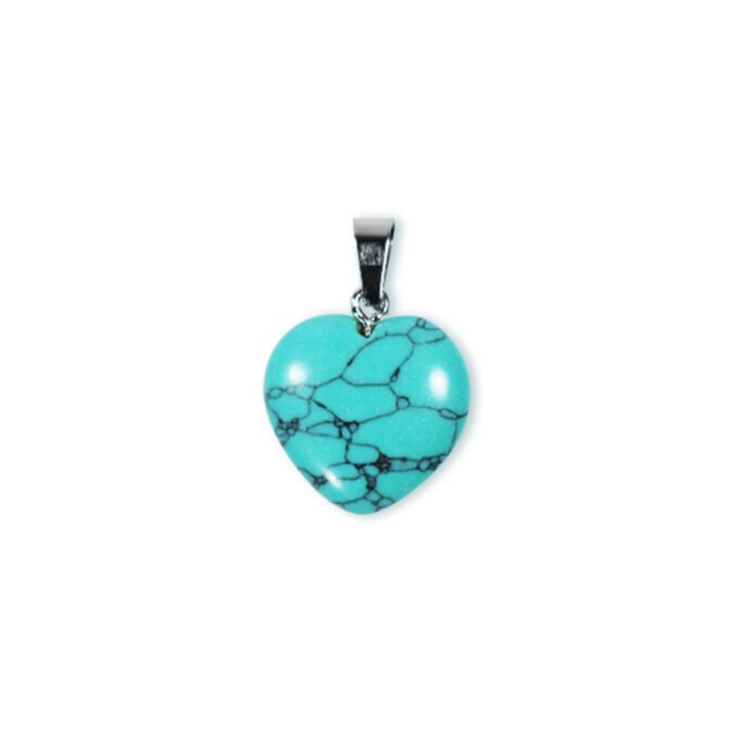 1 1 1 Turquoise Heart Pendant