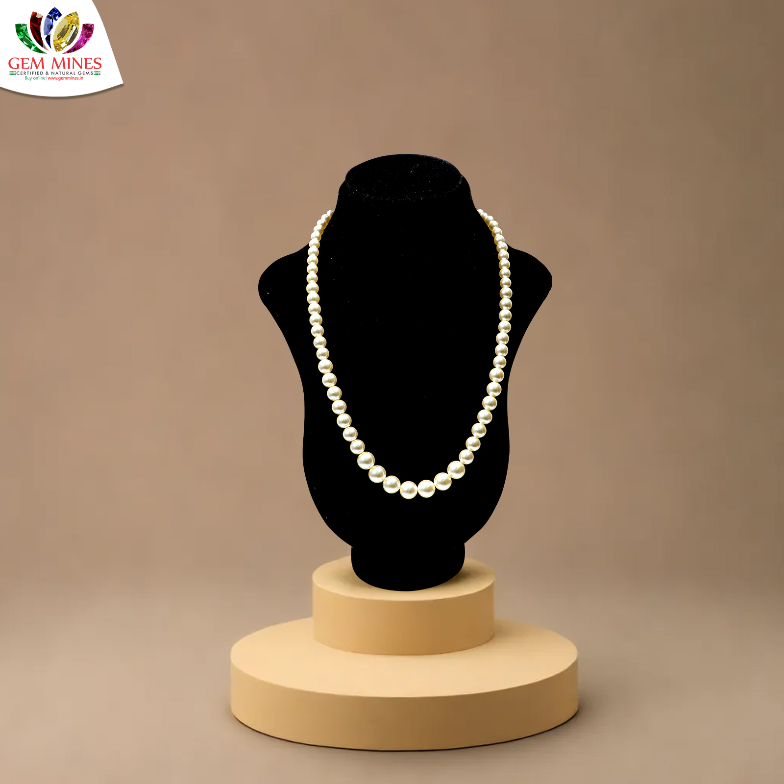 Pearl Mala High Quality Shell Pearls