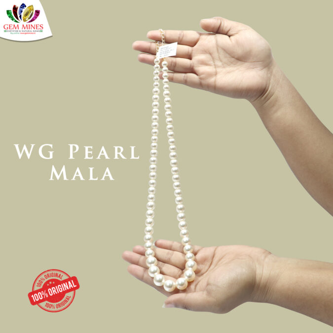 Pearl Mala High Quality Shell Pearls