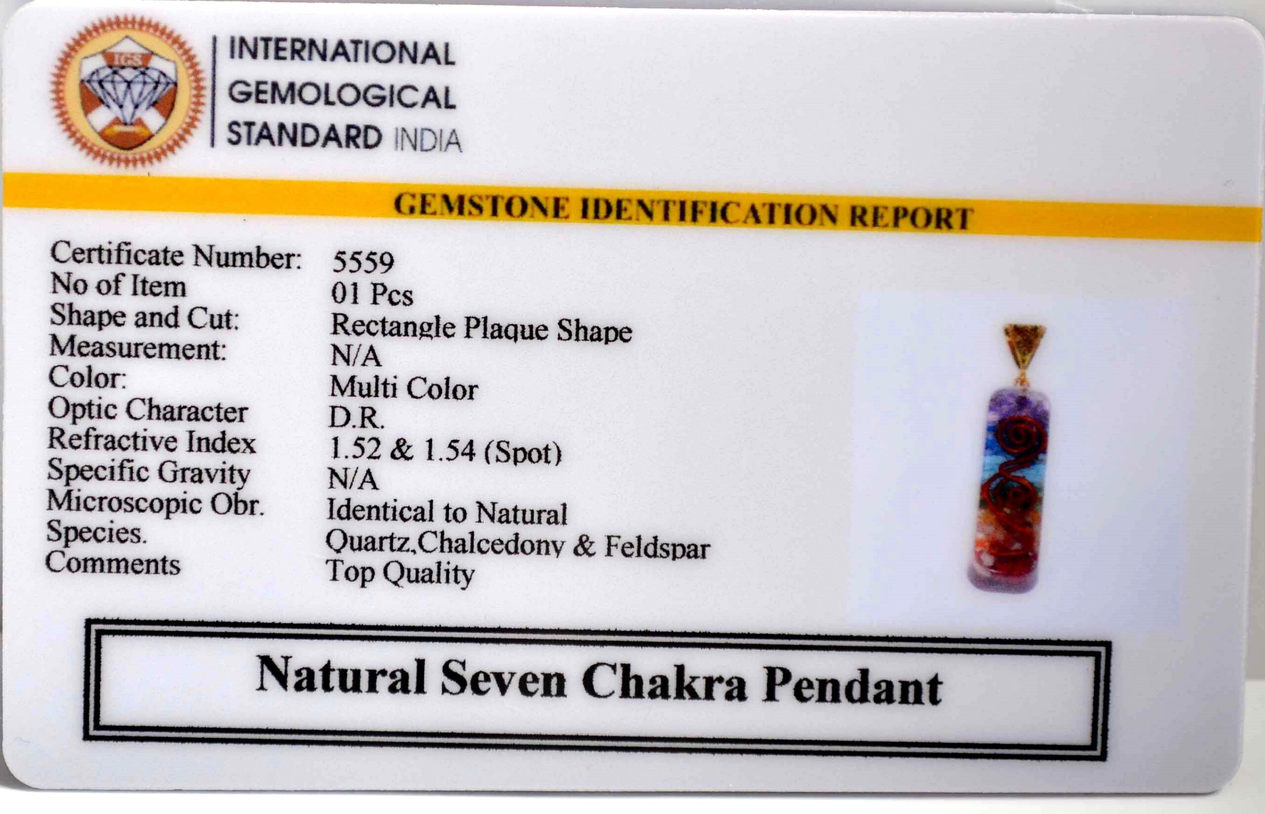 5559 scaled 7 Chakra Orgonite Pendant