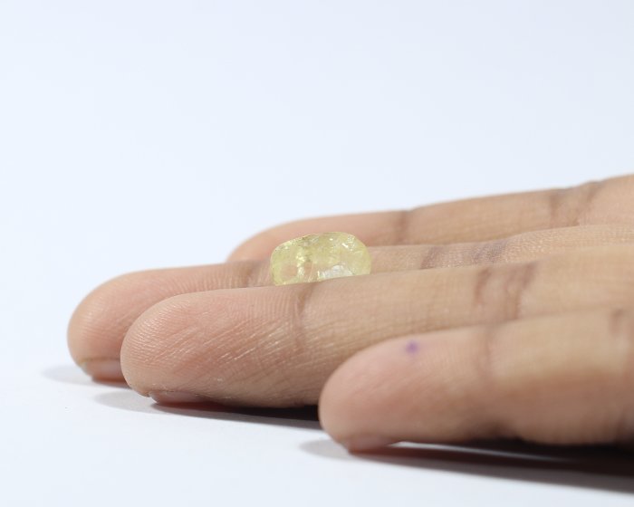 NYSP7850 3 Yellow Sapphire 3.52 Ct.