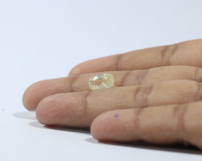 NYSP7860 3 Yellow Sapphire 2.74 Ct.