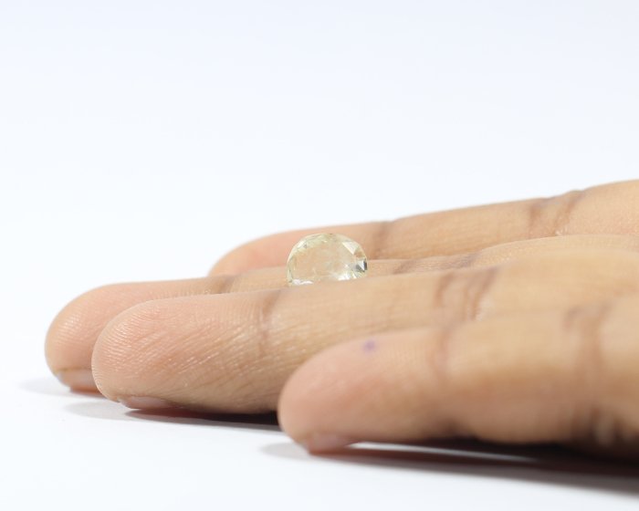 NYSP7876 3 Yellow Sapphire 2.71 Ct.