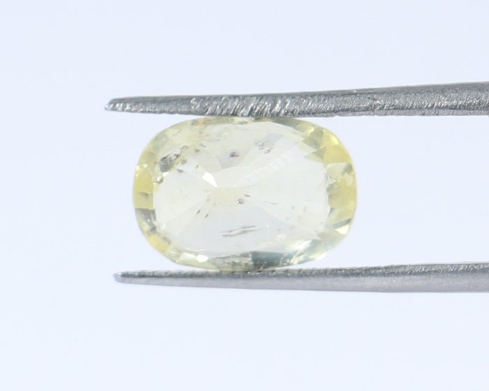 NYSP7890 2 Yellow Sapphire 3.28 Ct.