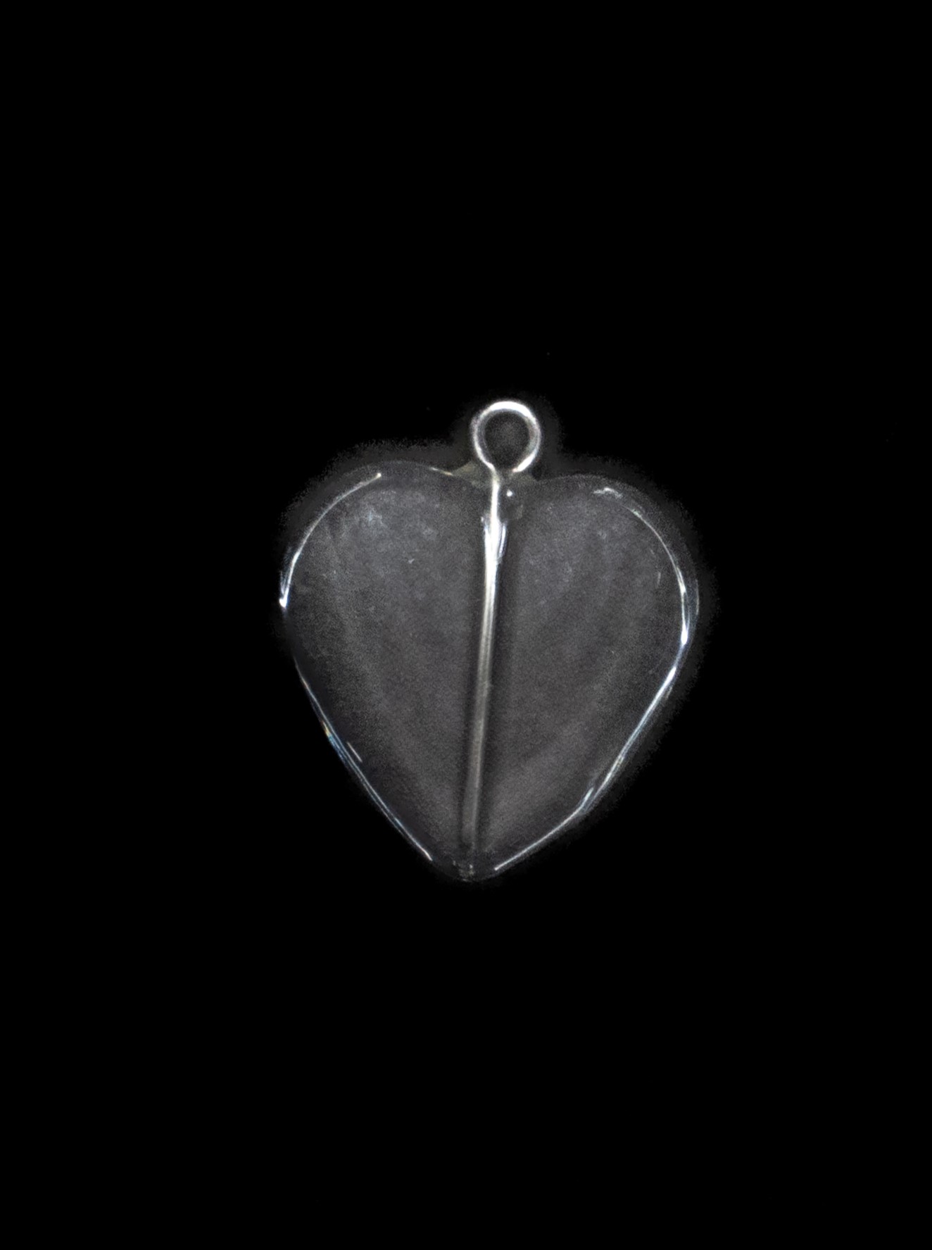 Sphatik Heart Pendant