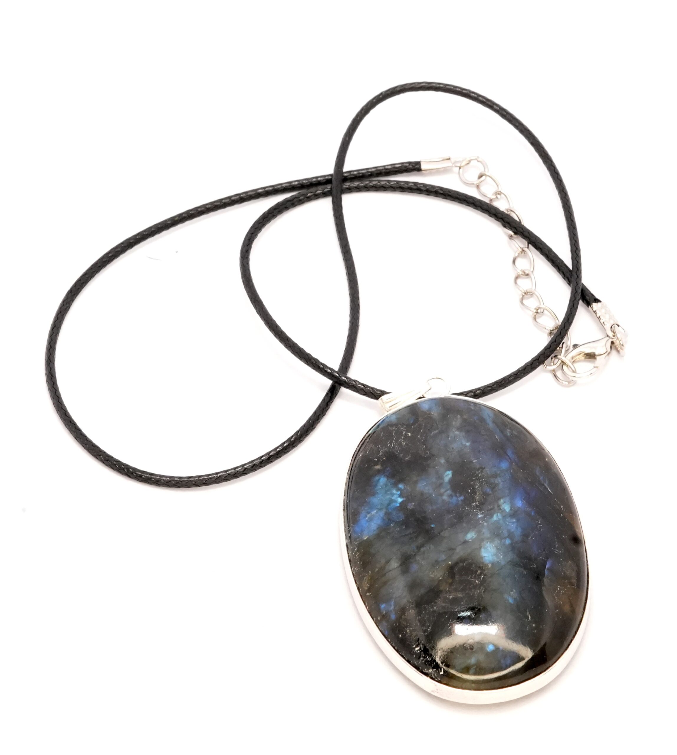 A quality 3 scaled Labradorite Pendant (Top Quality)