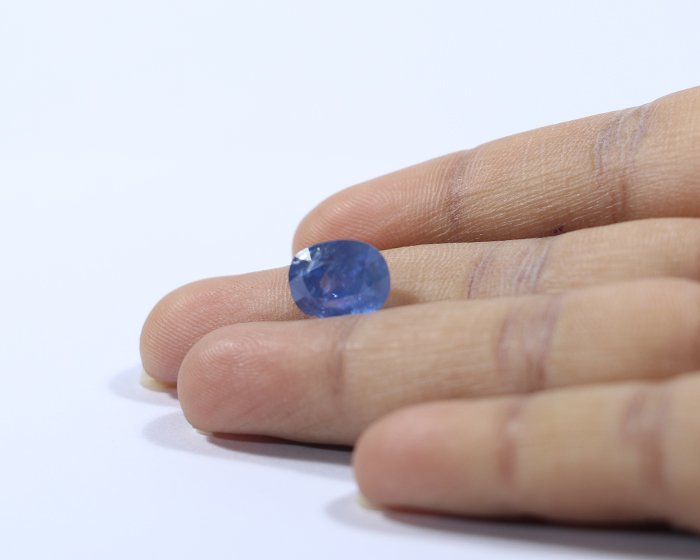 BSP14523 3 Blue Sapphire 5.64 Ct.