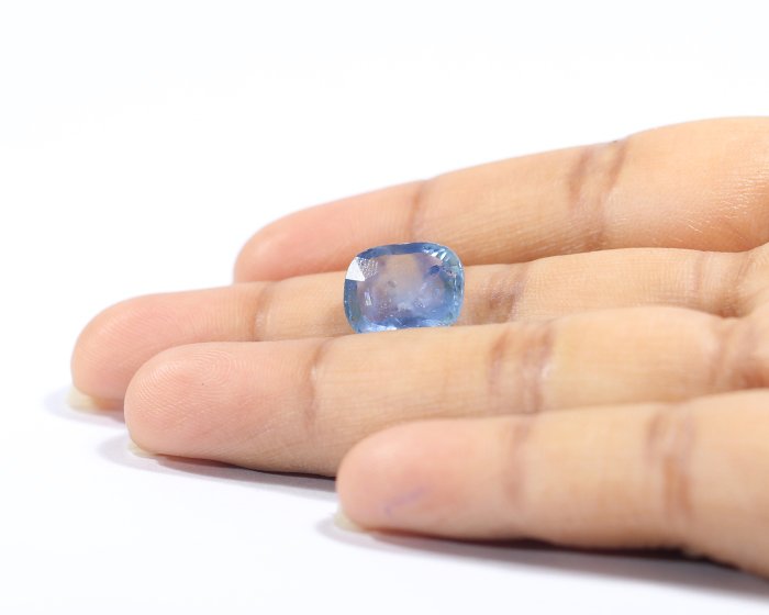 BSPG14502 3 Blue Sapphire 5.39 Ct.