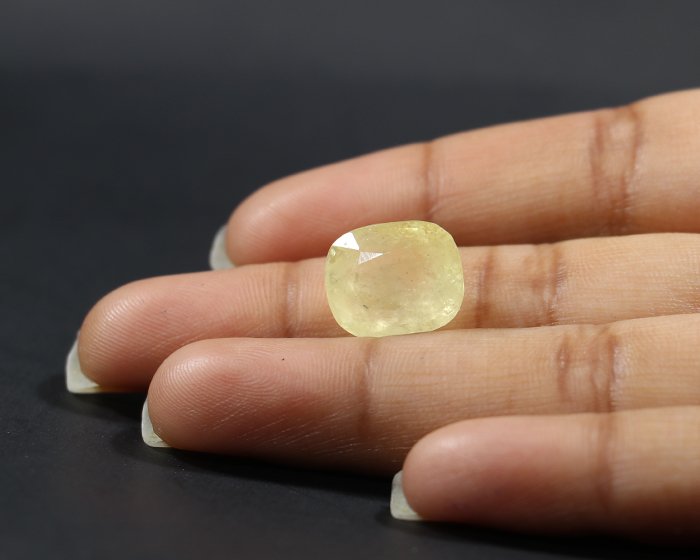 NYSPG7802 3 Yellow Sapphire 11.32 Ct.