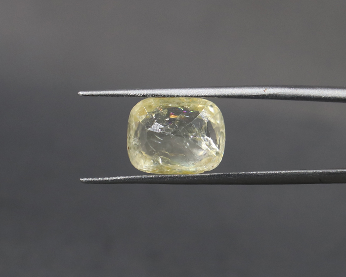 NYSPG7824 2 Yellow Sapphire 5.57 Ct.
