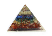 Seven Chakra Orgone Pyramid