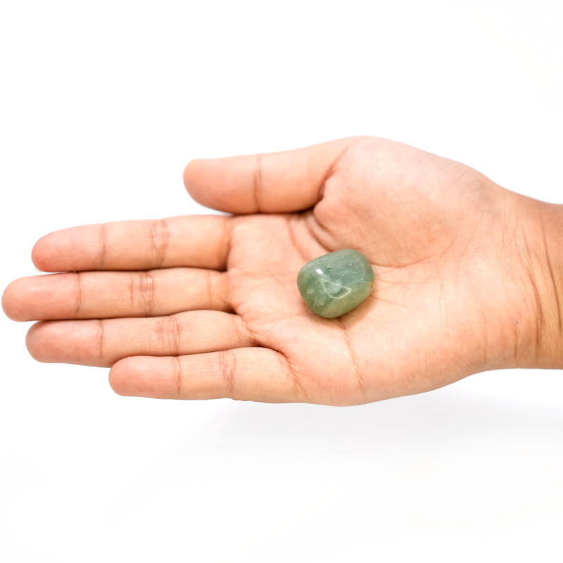 1.3 3 Green Aventurine Tumble