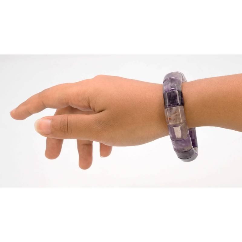 Amethyst Thick Bracelet b Amethyst Bracelet