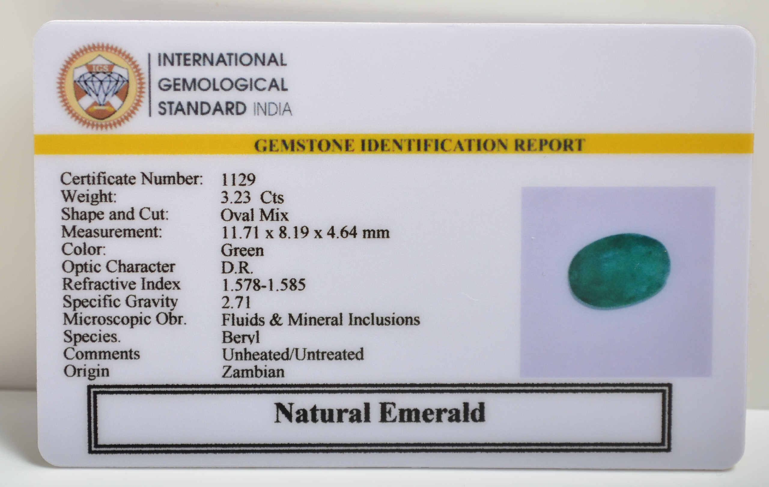 EMRD20993 2 scaled EMERALD 3.23 Ct.