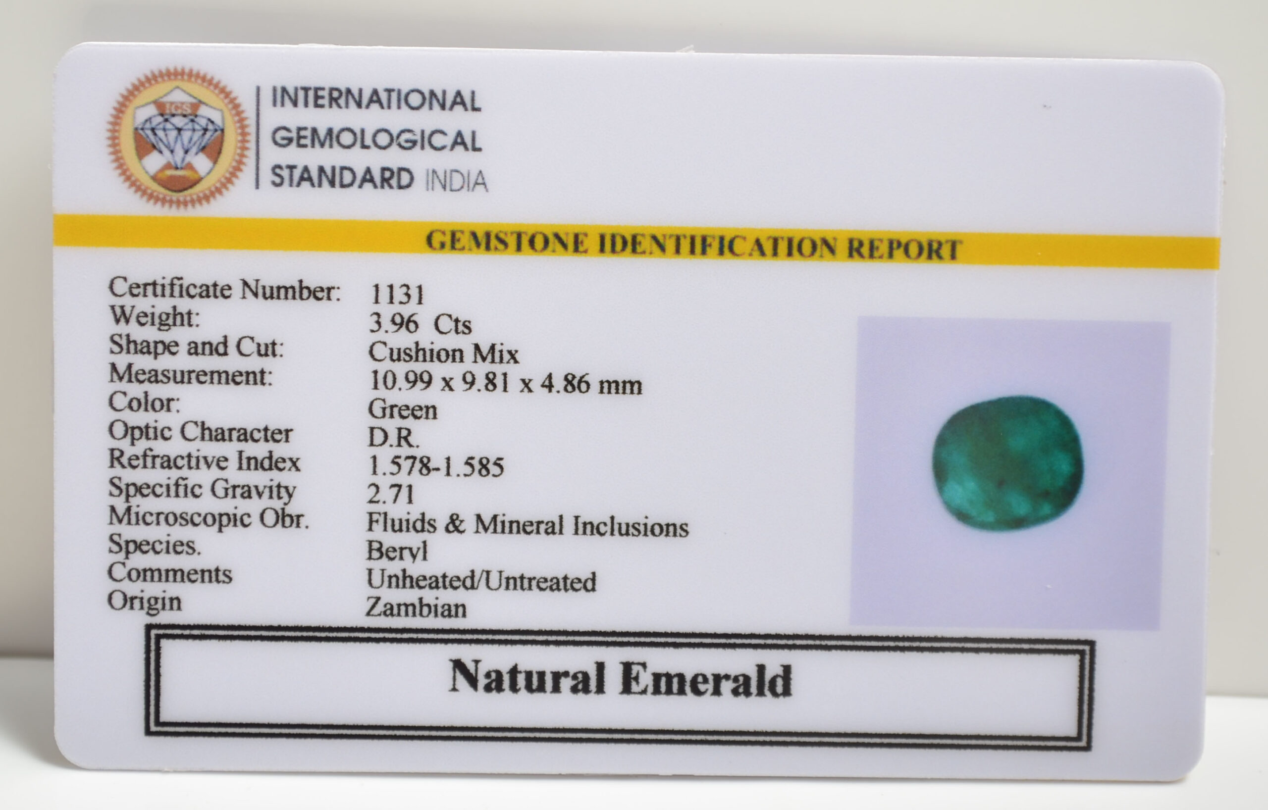 EMRD20994 2 1 scaled EMERALD 3.96 Ct.