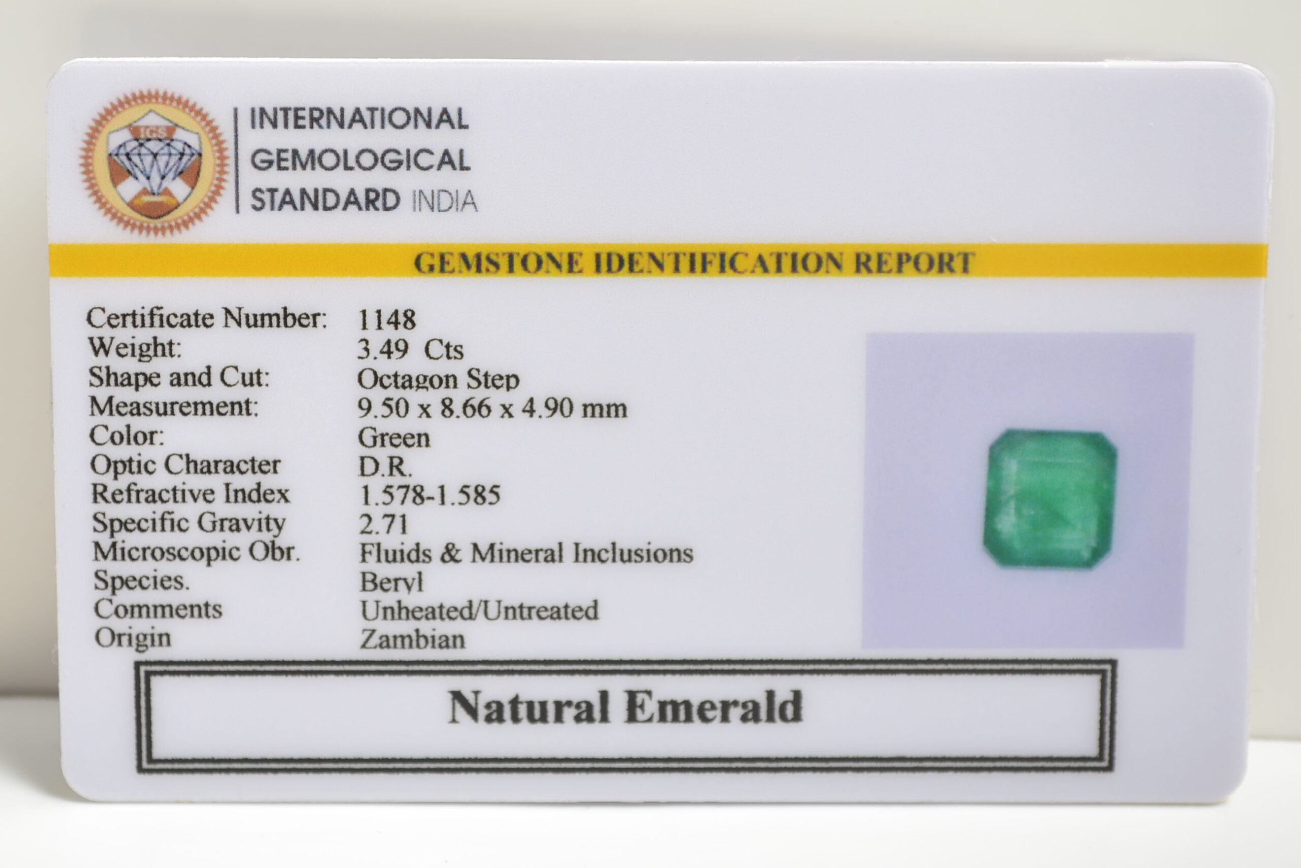 EMERALD 3.49 Ct. 3 EMRD21007 2 scaled EMERALD 3.49 Ct.