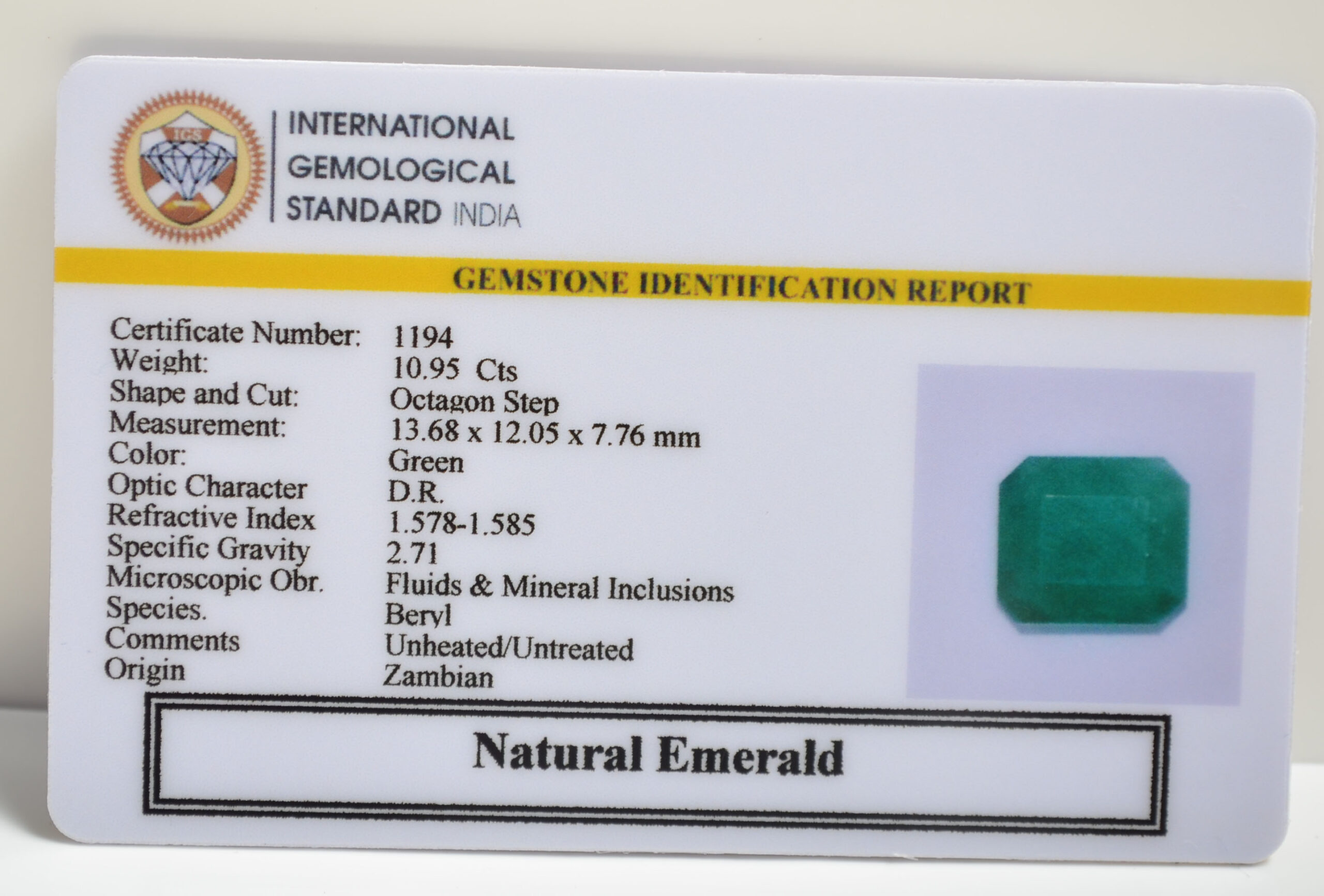 EMRD21040 2 scaled EMERALD 10.95 Ct.