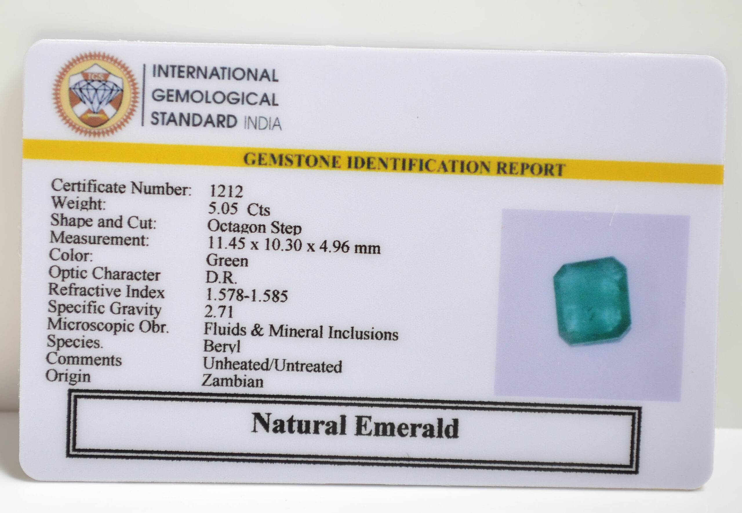 EMERALD 5.05 Ct. 3 EMRD21052 2 scaled EMERALD 5.05 Ct.