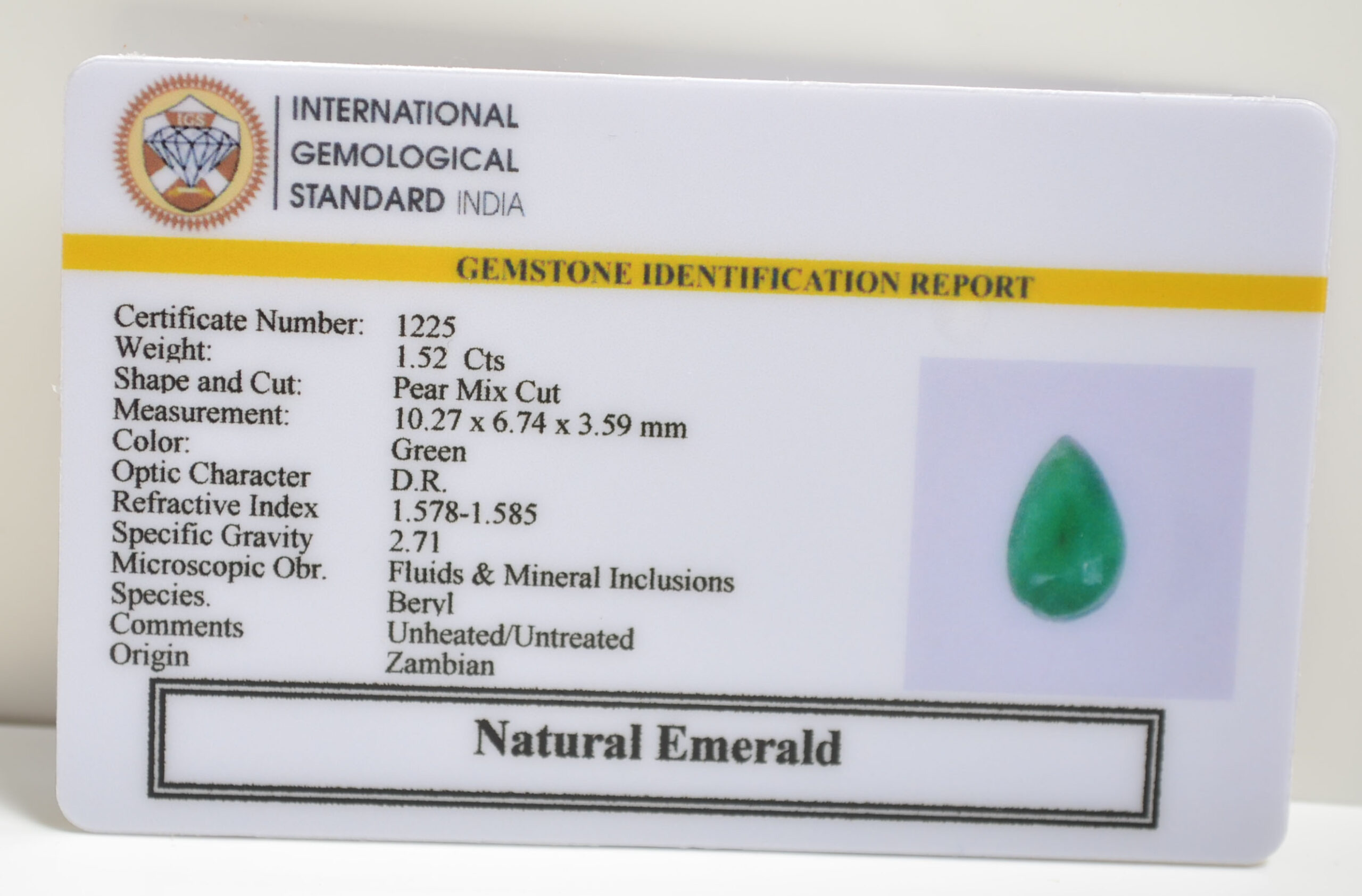 EMERALD 1.52 Ct. 3 EMRD21059 2 scaled EMERALD 1.52 Ct.