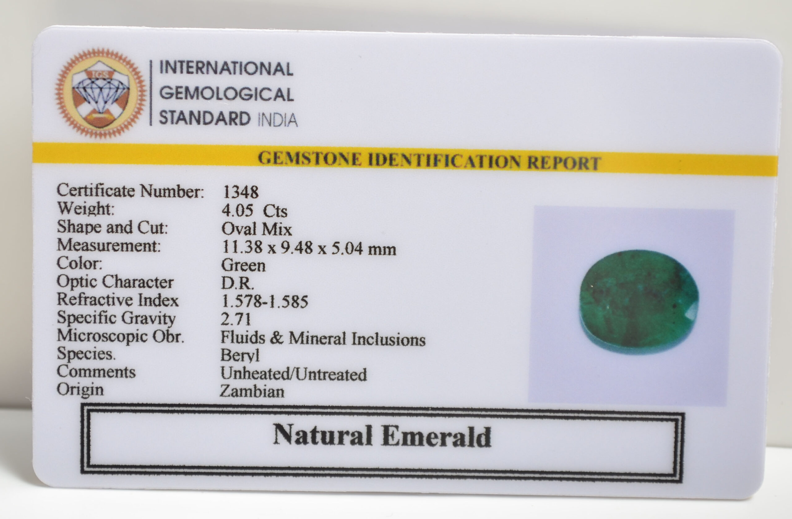 EMRD21076 2 scaled EMERALD 4.05 Ct.